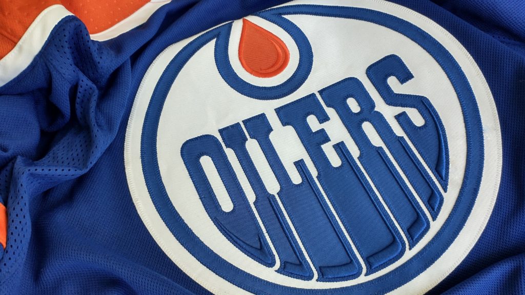 Edmonton Oilers hockey jersey